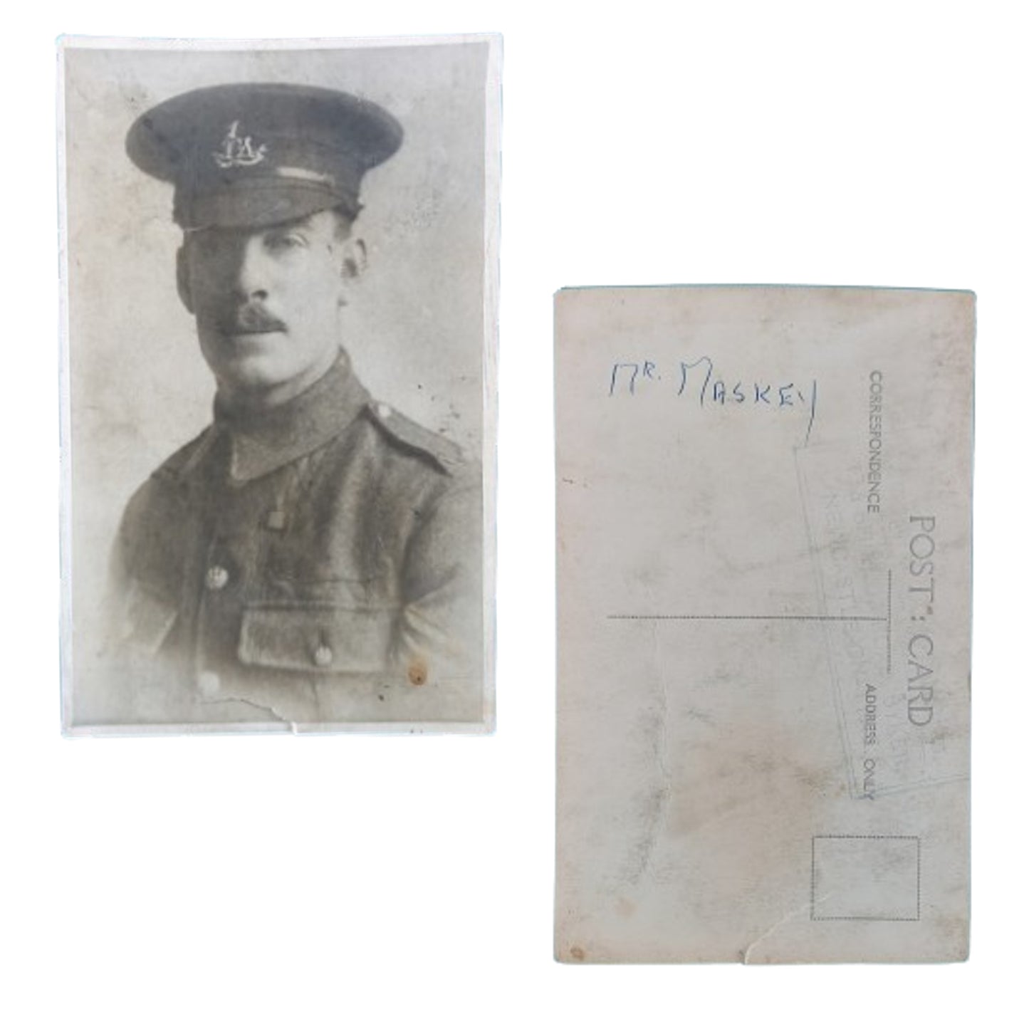 WW1 British Meritorious Service Medal Set With Document And Photo