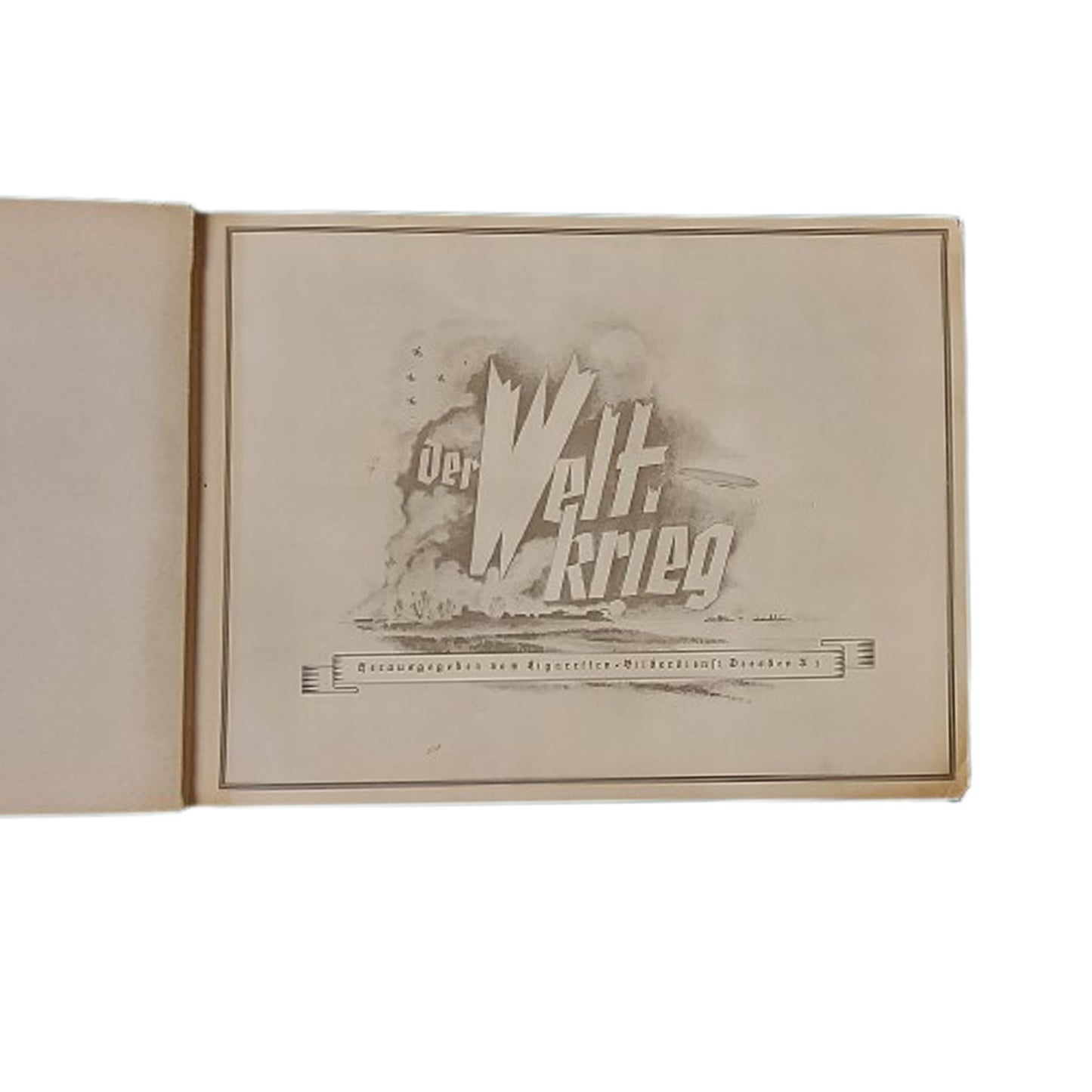 WW1 German Der Welt Krieg Cigarette Card Album