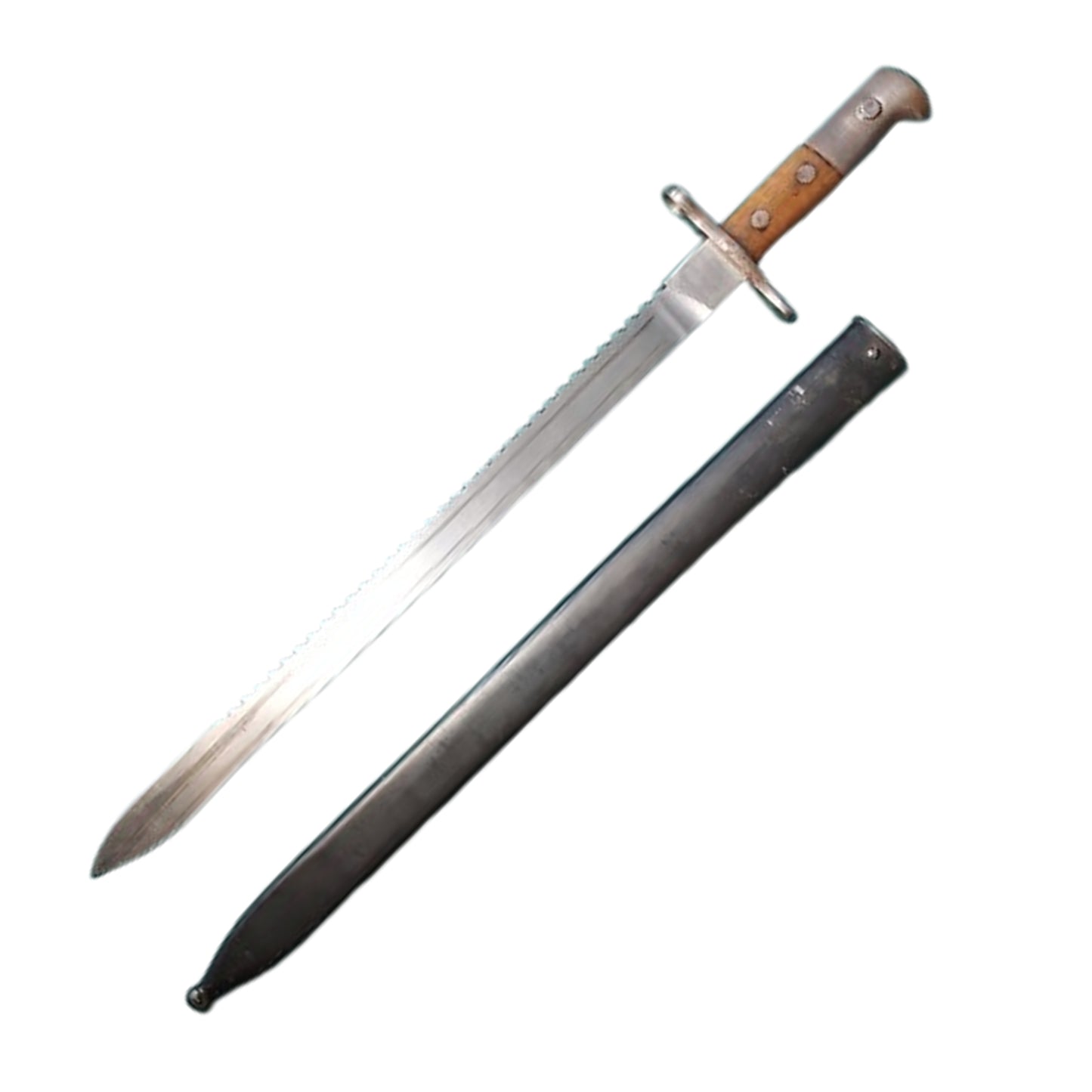 WW1 Swiss M1914 K31 Pioneer Sawback Bayonet