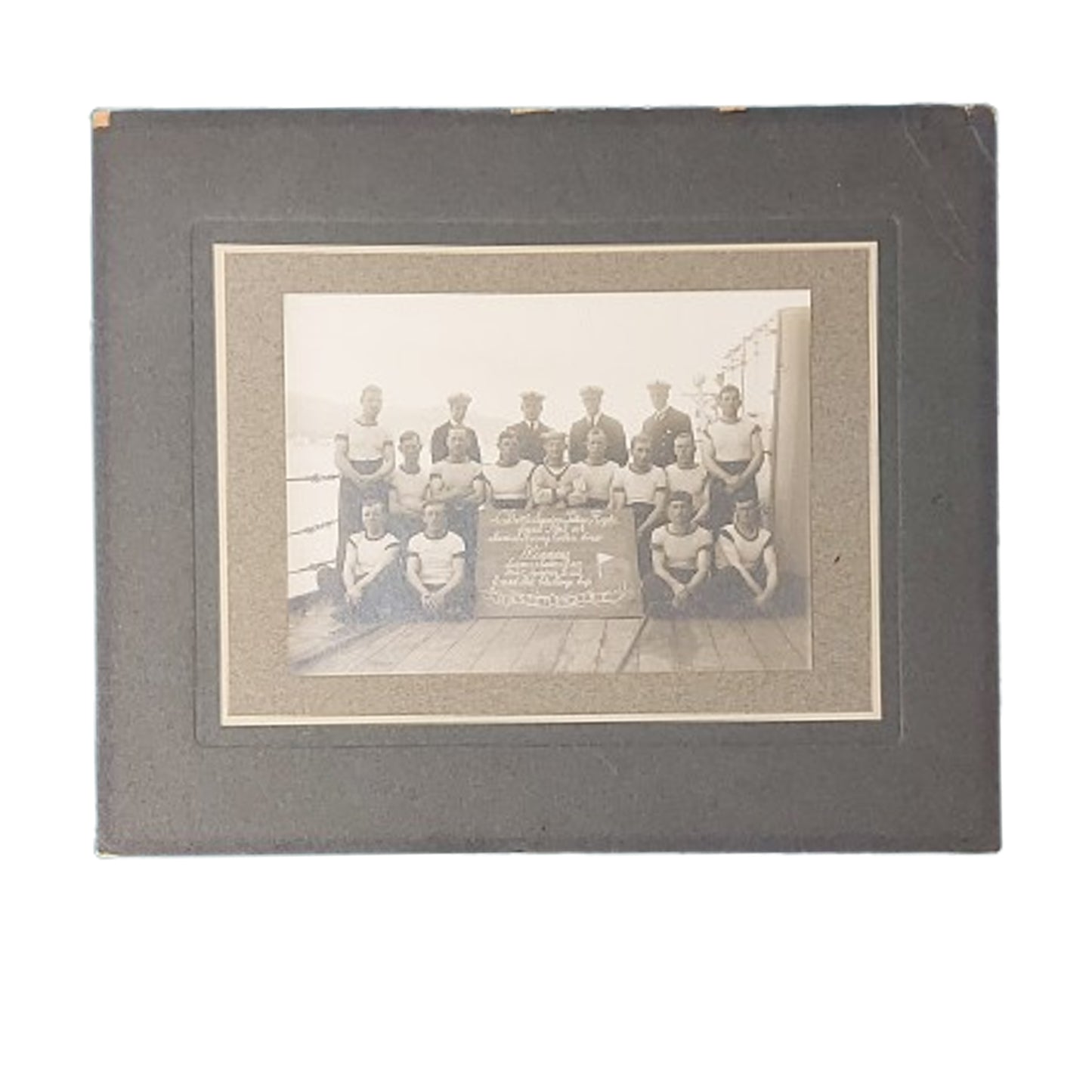 WW1 British RN Royal Navy Named Photo And Album Archive Of Lt. George Humphry Griffiths
