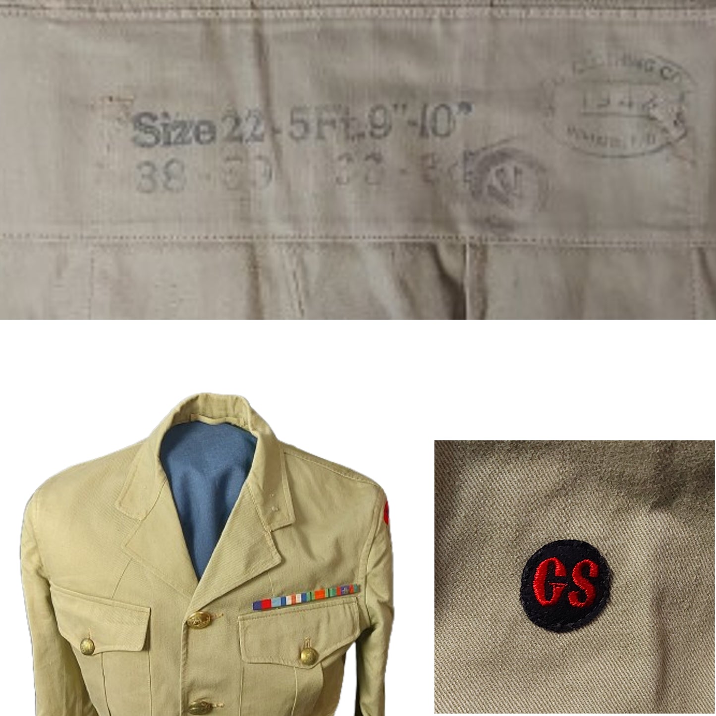 WW2 Canadian Uniform Set RCE Royal Canadian Engineers Third Division