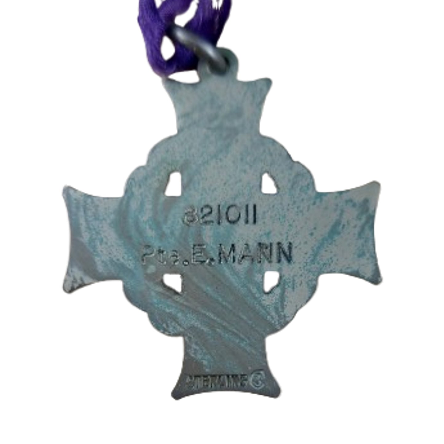 WW1 Canadian Cased Memorial Cross 141st Battalion / 8th Battalion Winnipeg