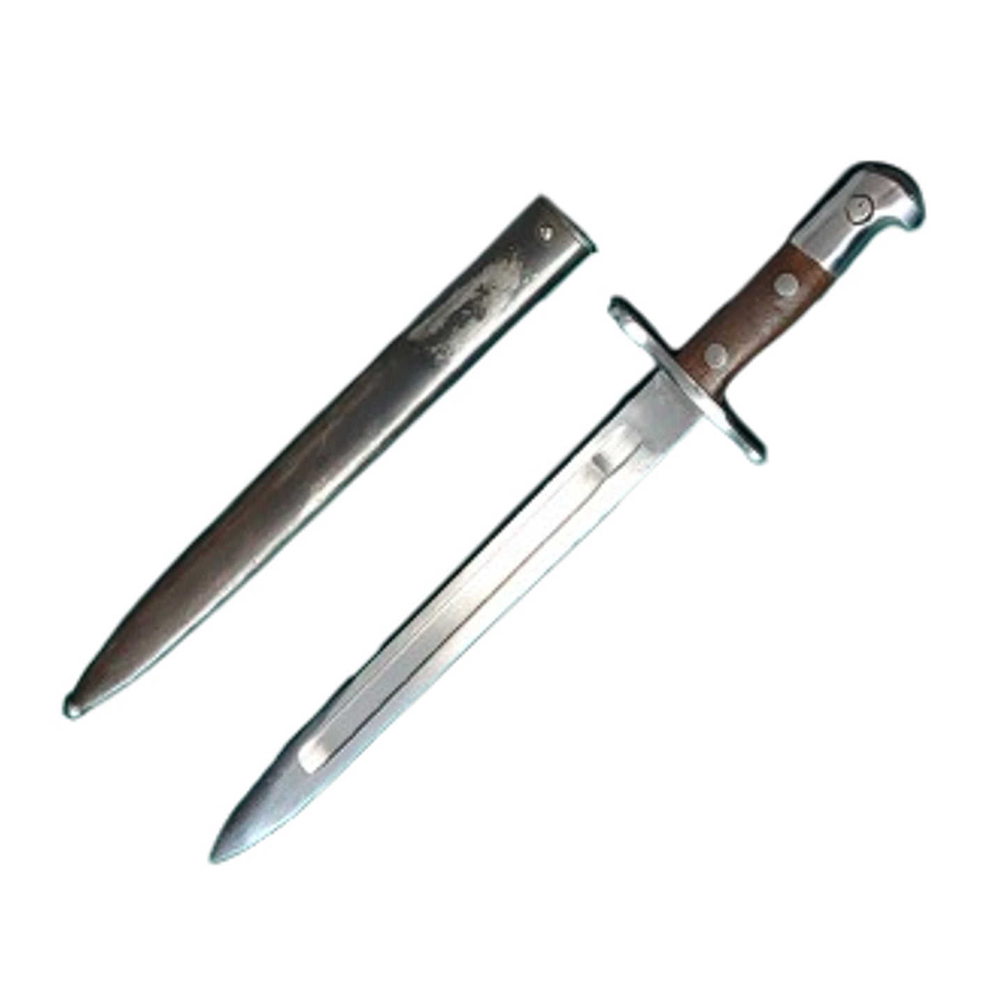 Pre-WW1 Swiss Schmidt Rubin M1899 Bayonet And Scabbard
