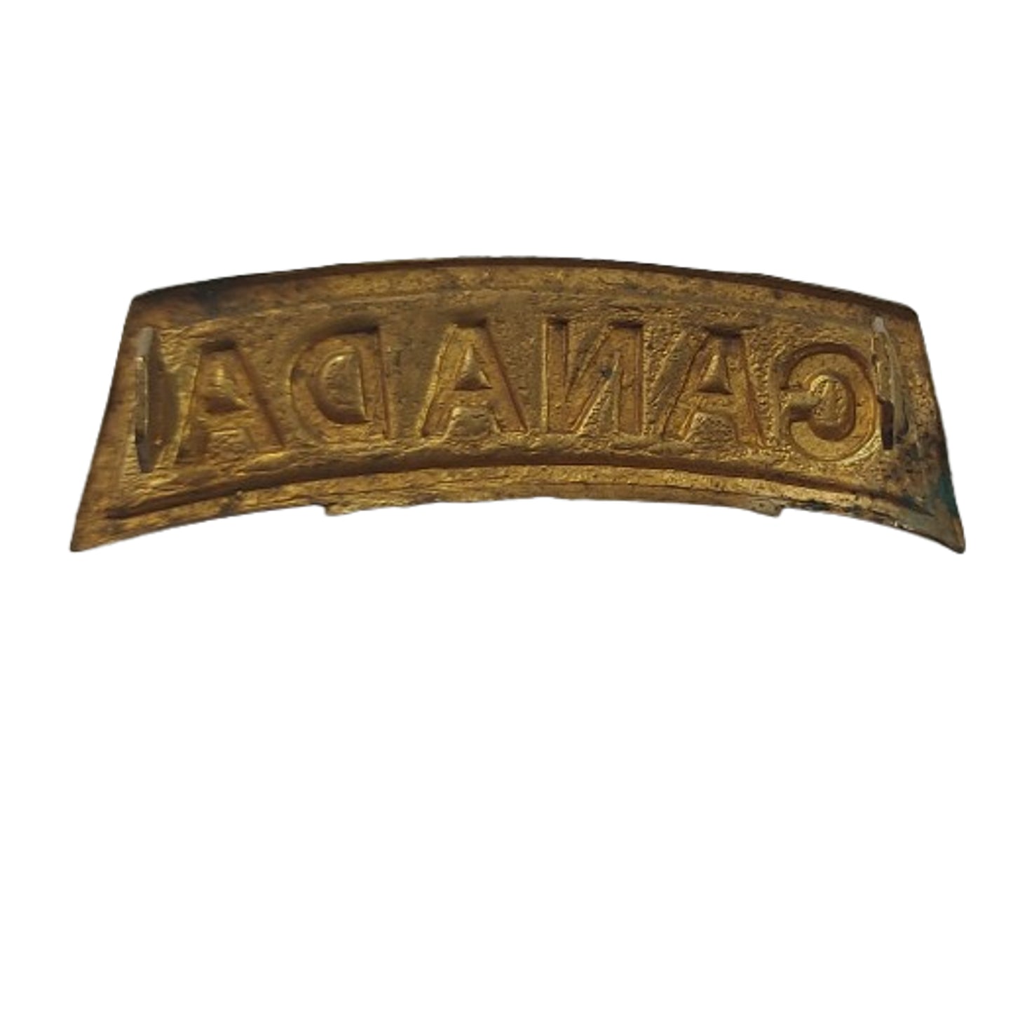 WW1 Canadian CANADA Metal Shoulder Title