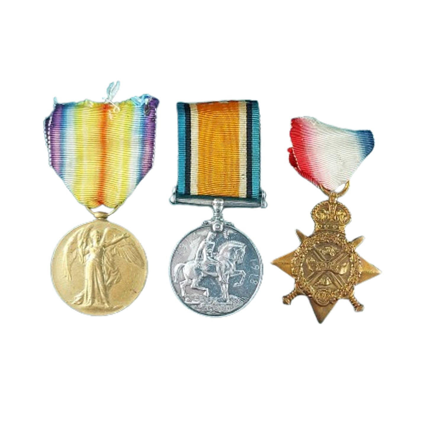 WW1 British Meritorious Service Medal Set With Document And Photo
