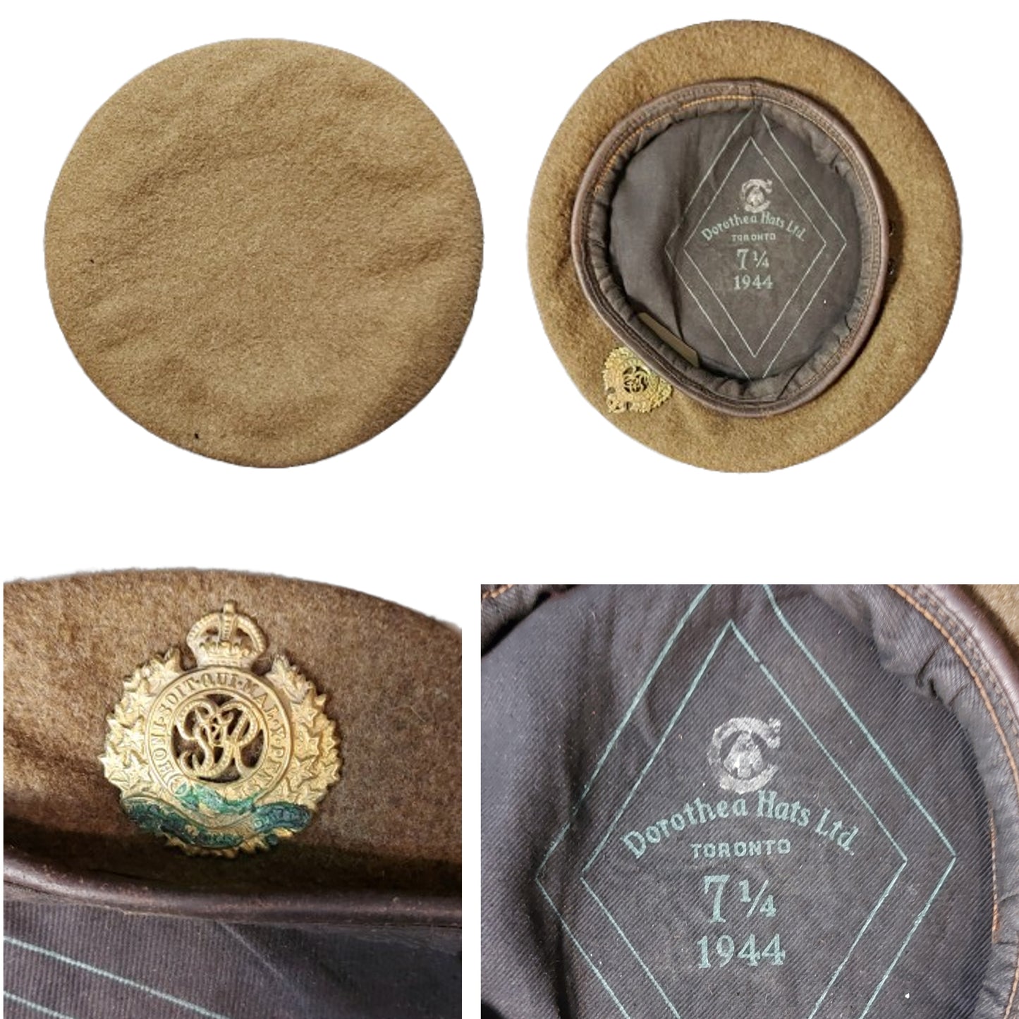 WW2 Canadian Uniform Set RCE Royal Canadian Engineers Third Division