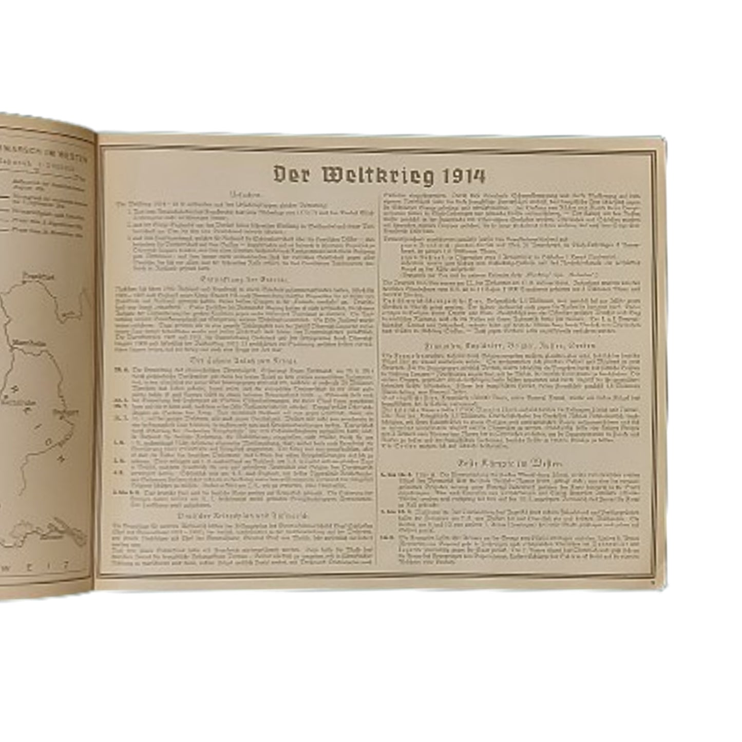 WW1 German Der Welt Krieg Cigarette Card Album