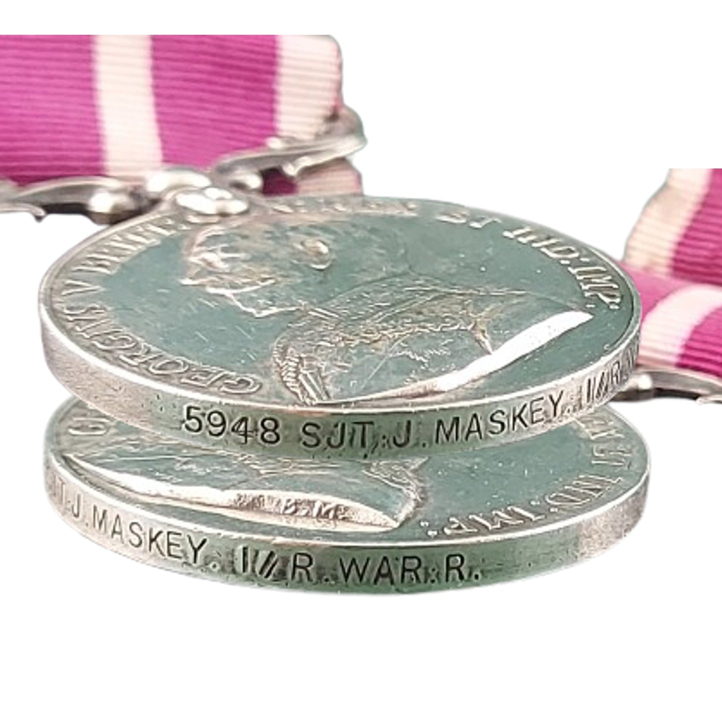 WW1 British Meritorious Service Medal Set With Document And Photo