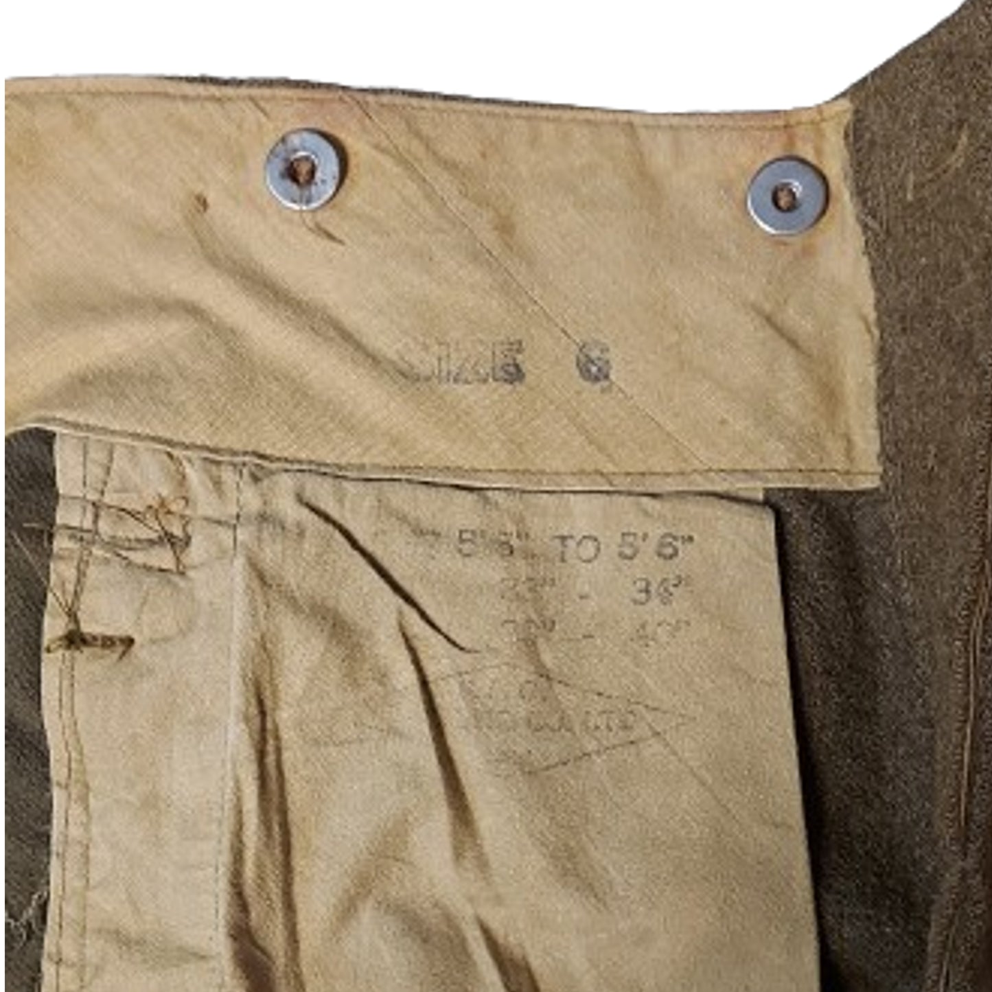 WW2 Canadian BD Battle Dress Trousers 1944 Size 6