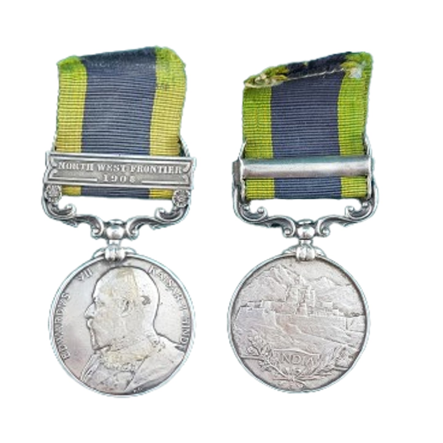 WW1 British Meritorious Service Medal Set With Document And Photo
