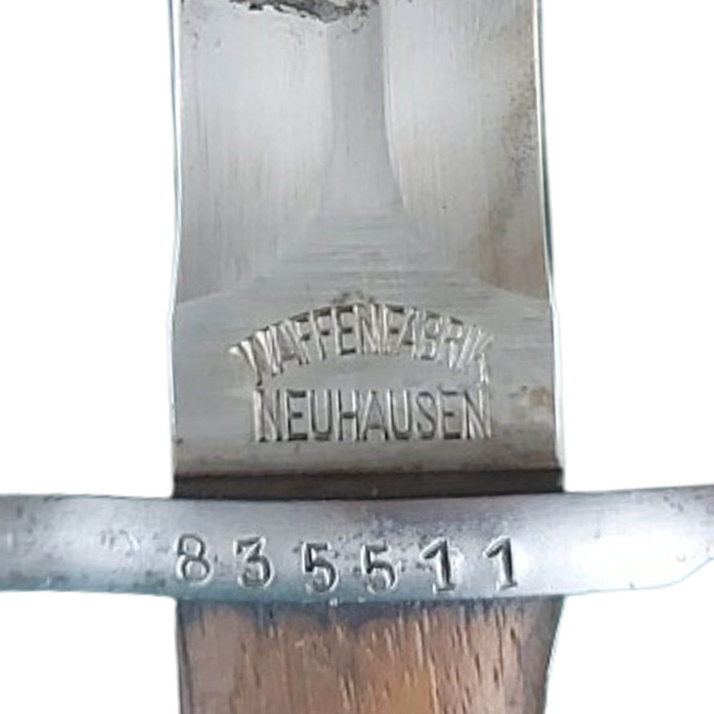 Pre-WW2 Swiss K31 Service Rifle Bayonet With Scabbard And Frog