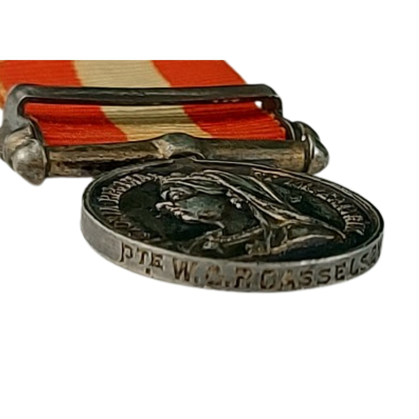 Pre-WW1 Canadian Named Miniature General Service Medal Finian Raid 1866 QOR