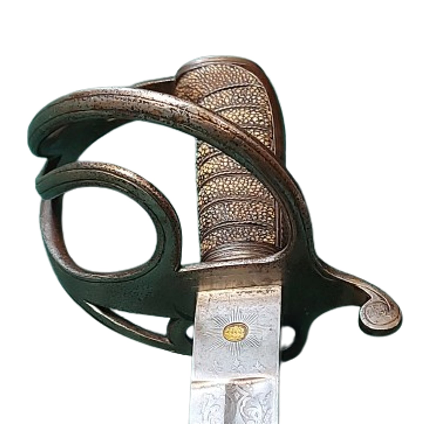 Pre-WW1 British Model 1821 Pattern Light Cavalry Named Presentation Sword Yorkshire Dragoons