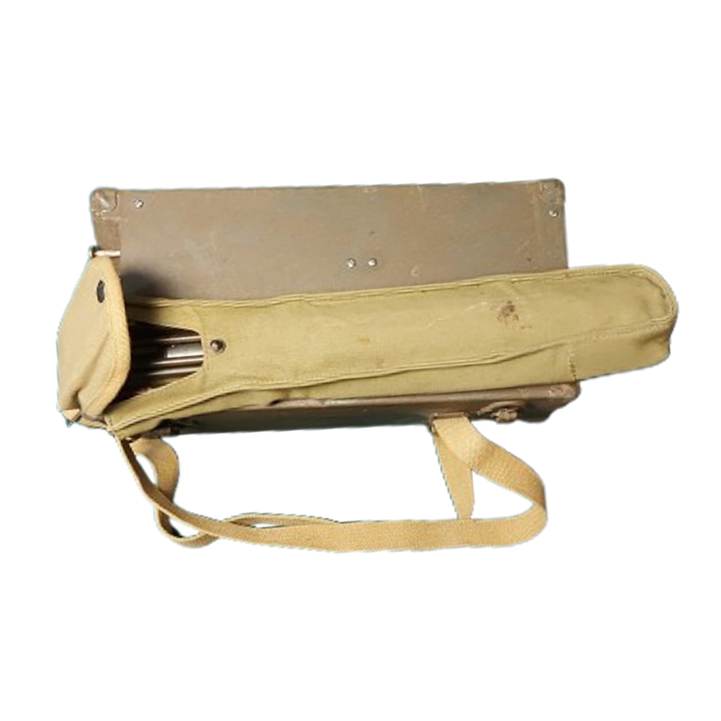 WW2 Canadian Army Number 58 Wireless Radio Set With Antenna 1943