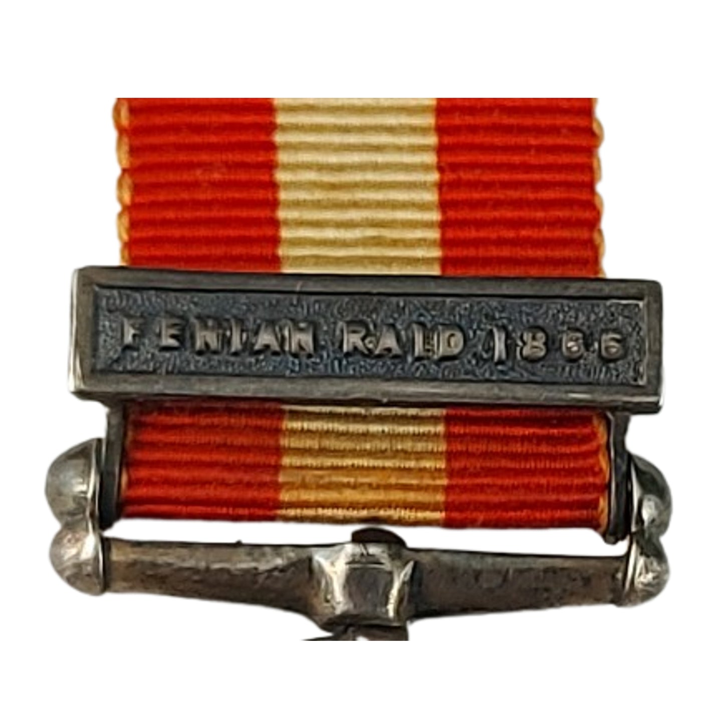 Pre-WW1 Canadian Named Miniature General Service Medal Finian Raid 1866 QOR