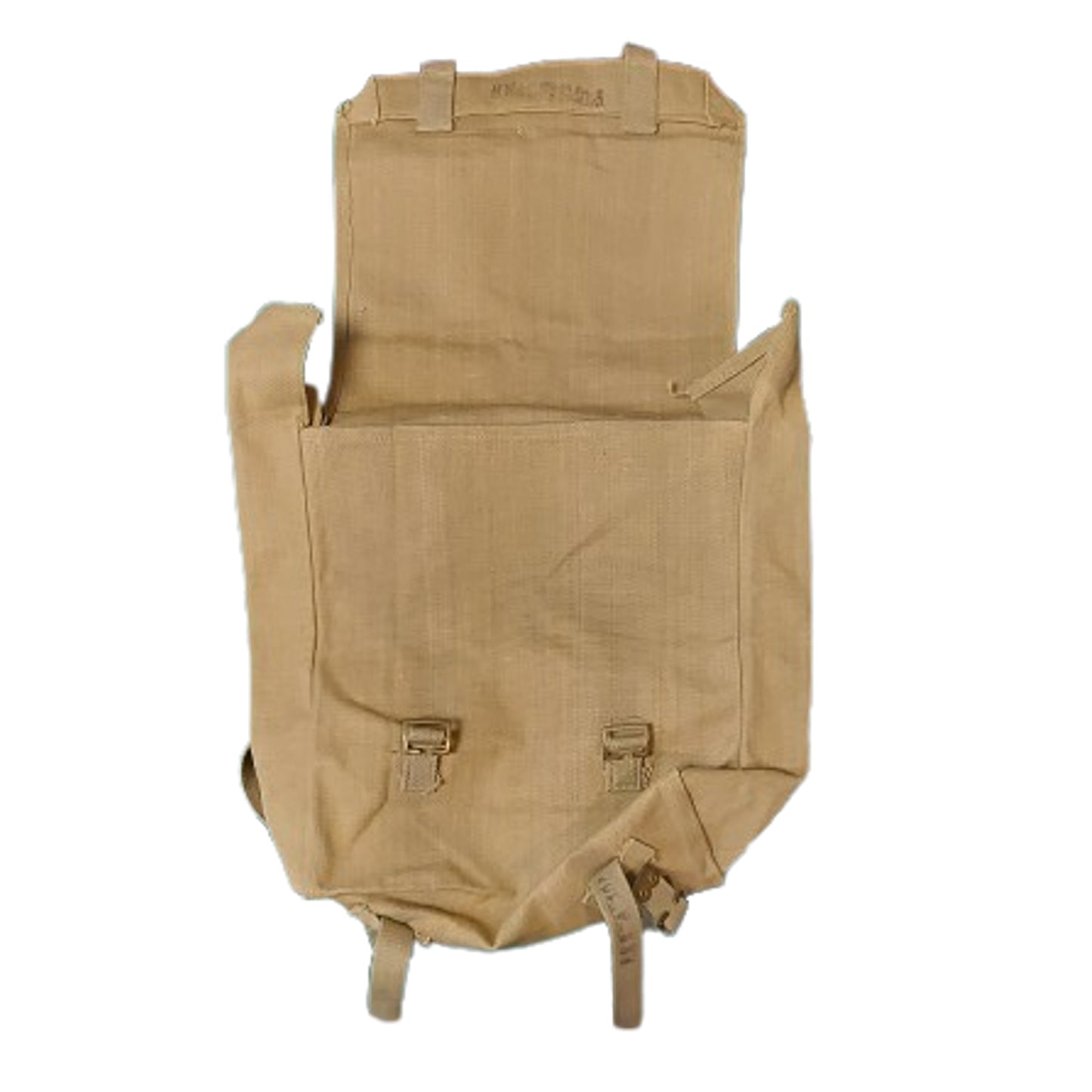 WW2 British P37 Large Pack With All Straps 1940 Unissued