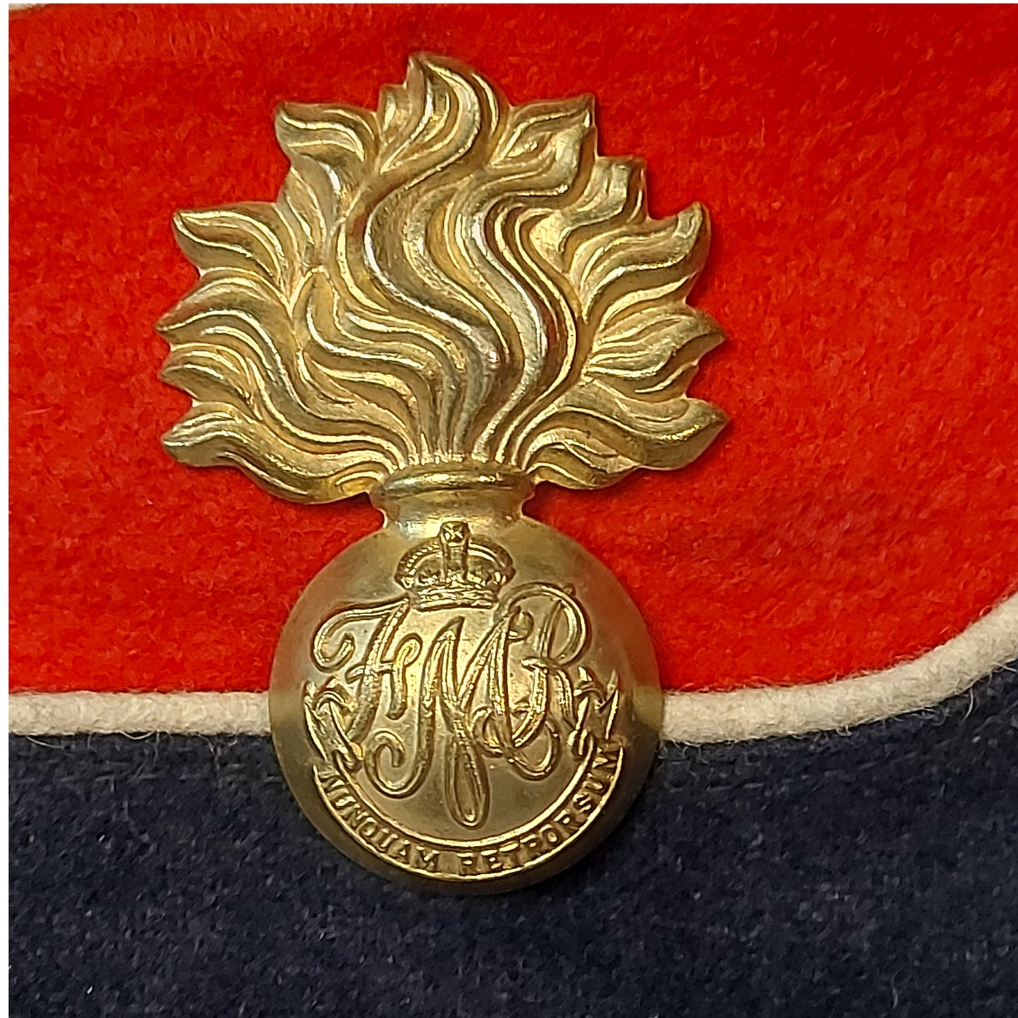 WW2 Canadian Fusiliers Mont Royal Other Ranks CFSC Colored Field Service Cap