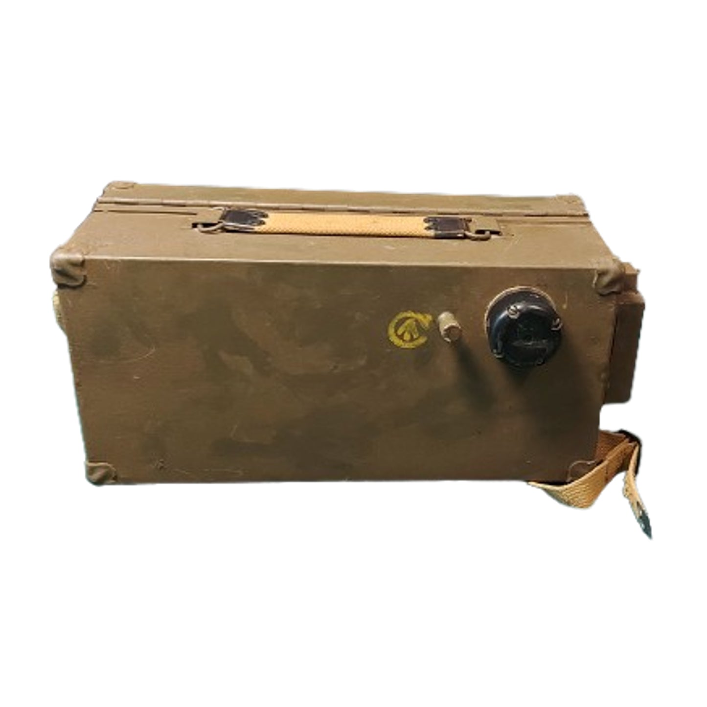 WW2 Canadian Army Number 58 Wireless Radio Set With Antenna 1943