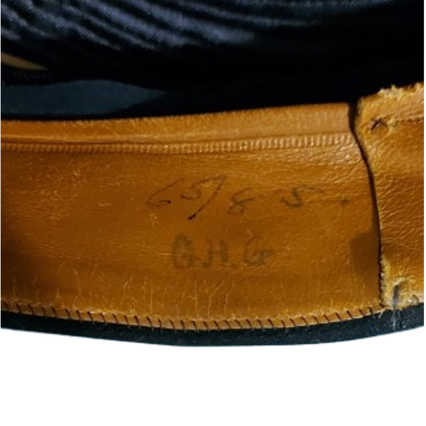 WW2 Canadian RCN Royal Canadian Navy Commodore Visor Cap With Cover