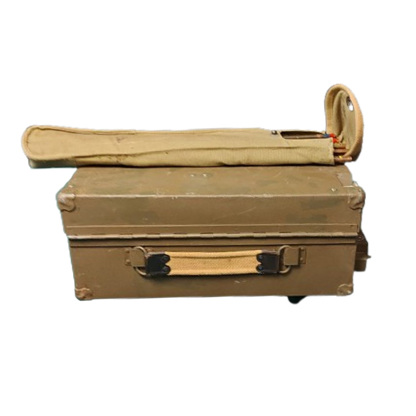 WW2 Canadian Army Number 58 Wireless Radio Set With Antenna 1943