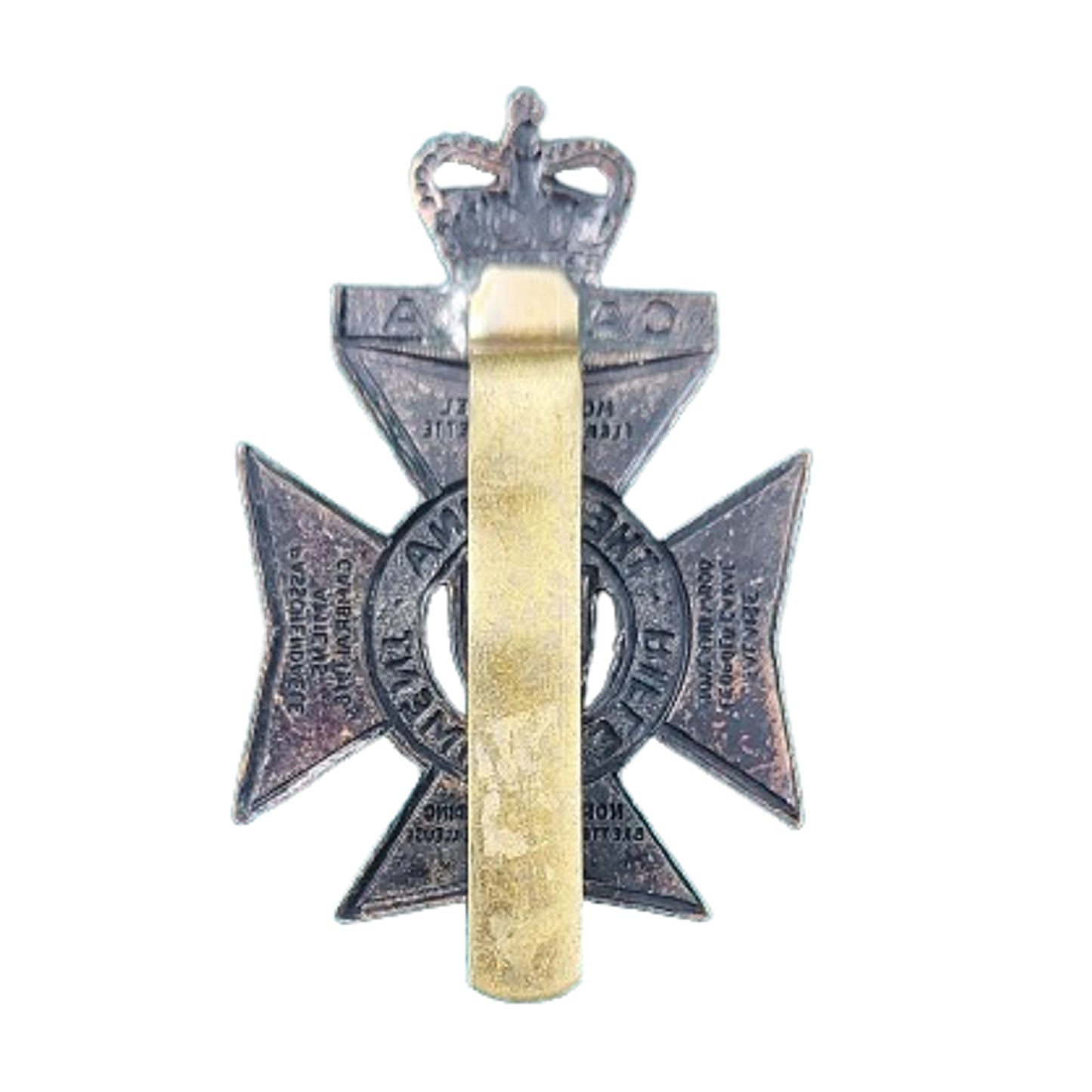 Post-WW2 Canadian Regina Rifles Cap Badge