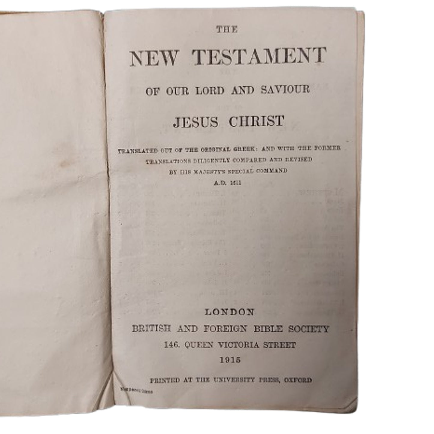 WW1 Canadian Soldiers 1914 New Testament