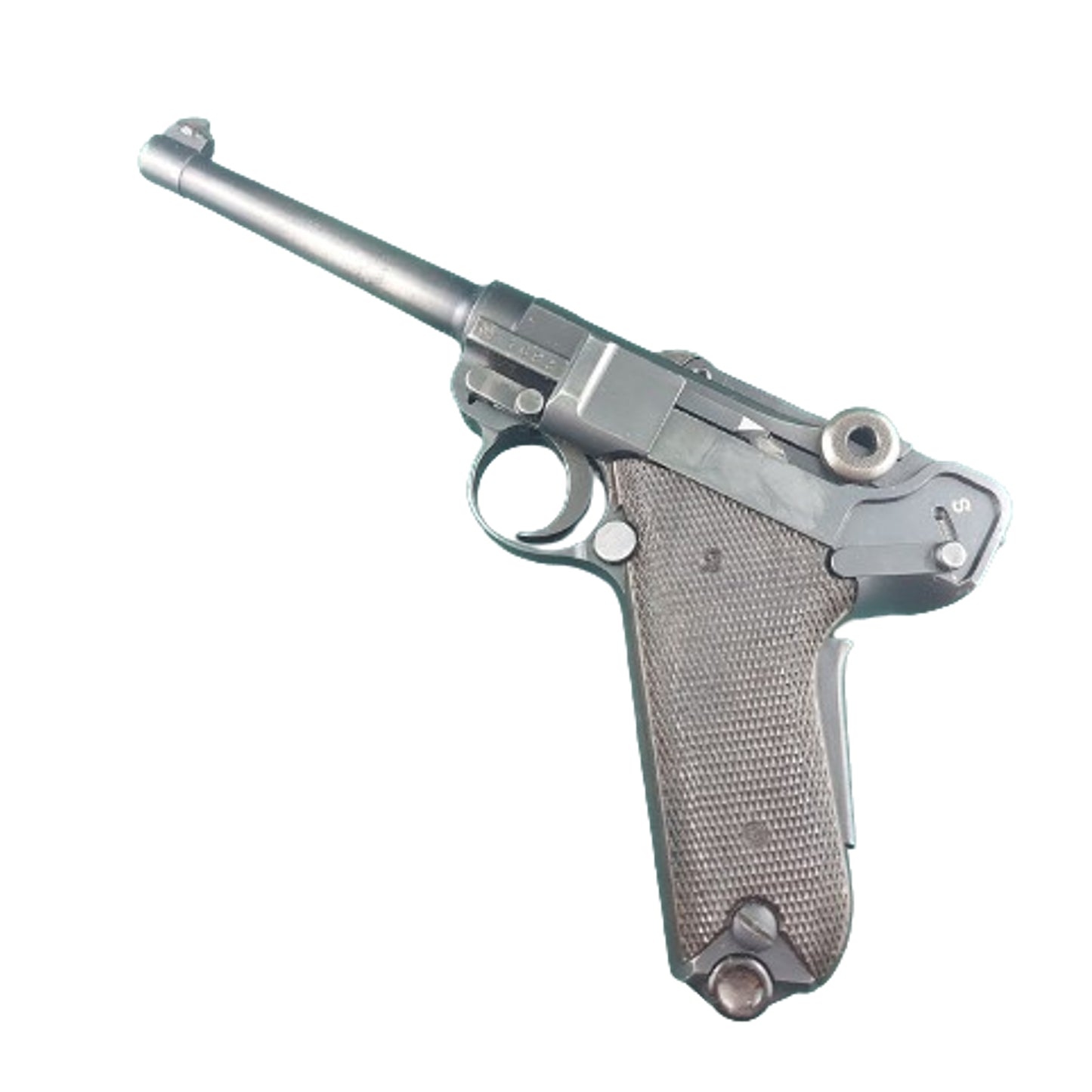 Pre-WW2 Deactivated Swiss Model 06/24 Luger With Holster 1929