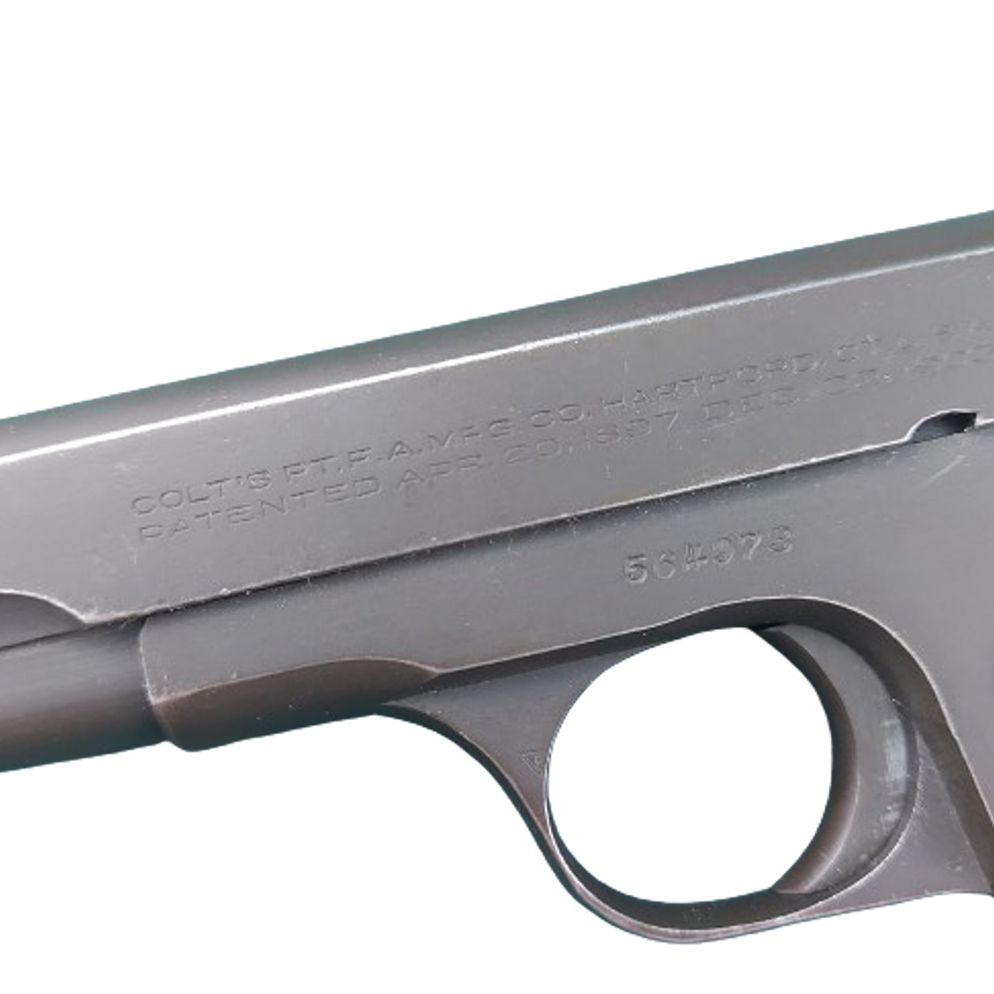 WW2 U.S. Deactivated United States Army Officer's Colt Model 1903 Service Pistol