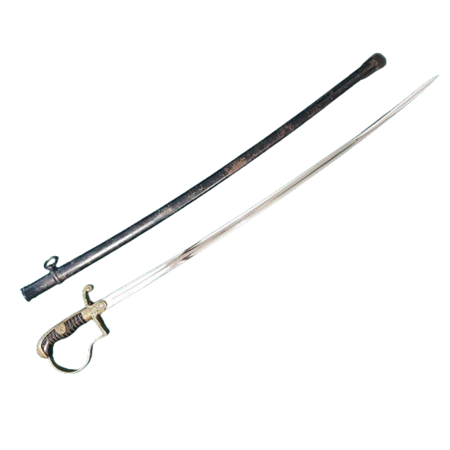 WW2 German Army Officer's Sword In Scabbard -Eickhorn