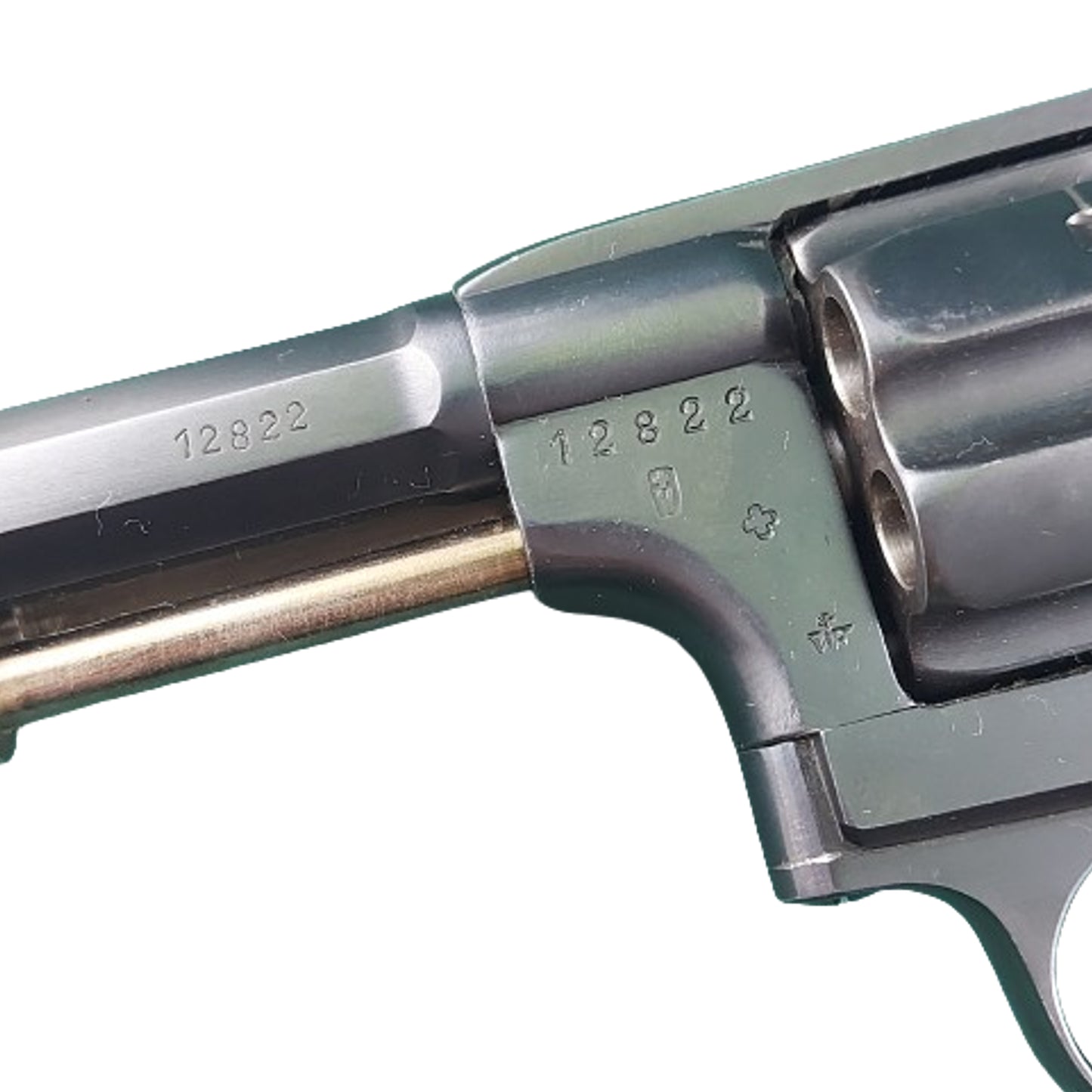 Pre-WW1 Deactivated Swiss Model 1882 / 1888 Service Revolver With Holster