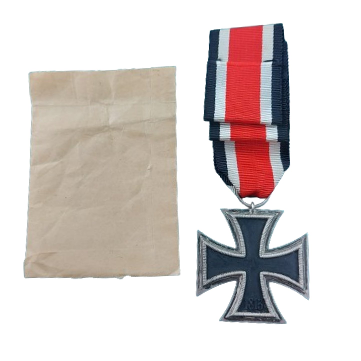 WW2 German EK2 Iron Cross 2nd Class In Issue Envelope -Maker Marked 27