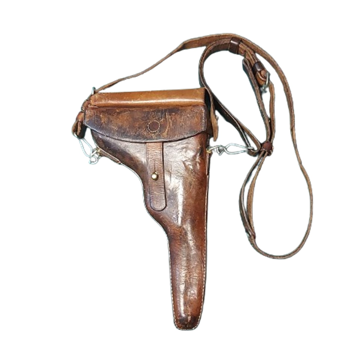 Pre-WW2 Deactivated Swiss Model 06/24 Luger With Holster 1929