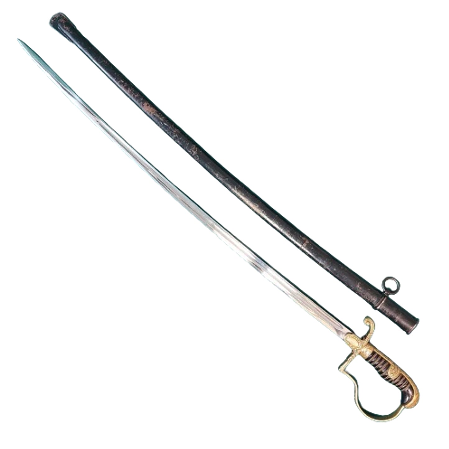 WW2 German Army Officer's Sword In Scabbard -Eickhorn