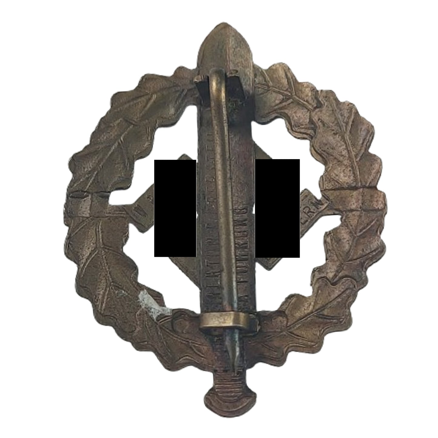 WW2 German SA Sports Badge In Bronze W. Redo