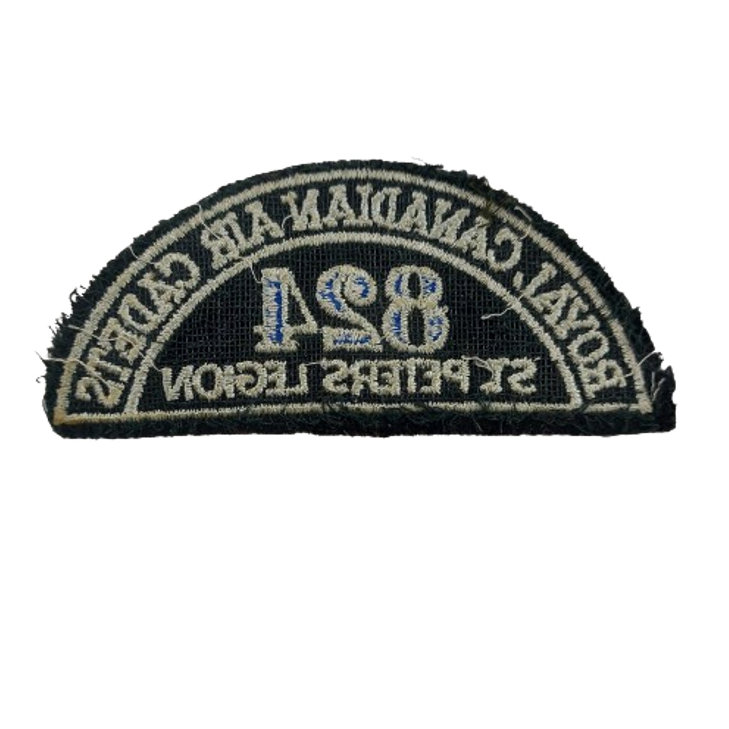 Royal Canadian Air Cadets 824 St. Peters Legion Squadron Shoulder Title