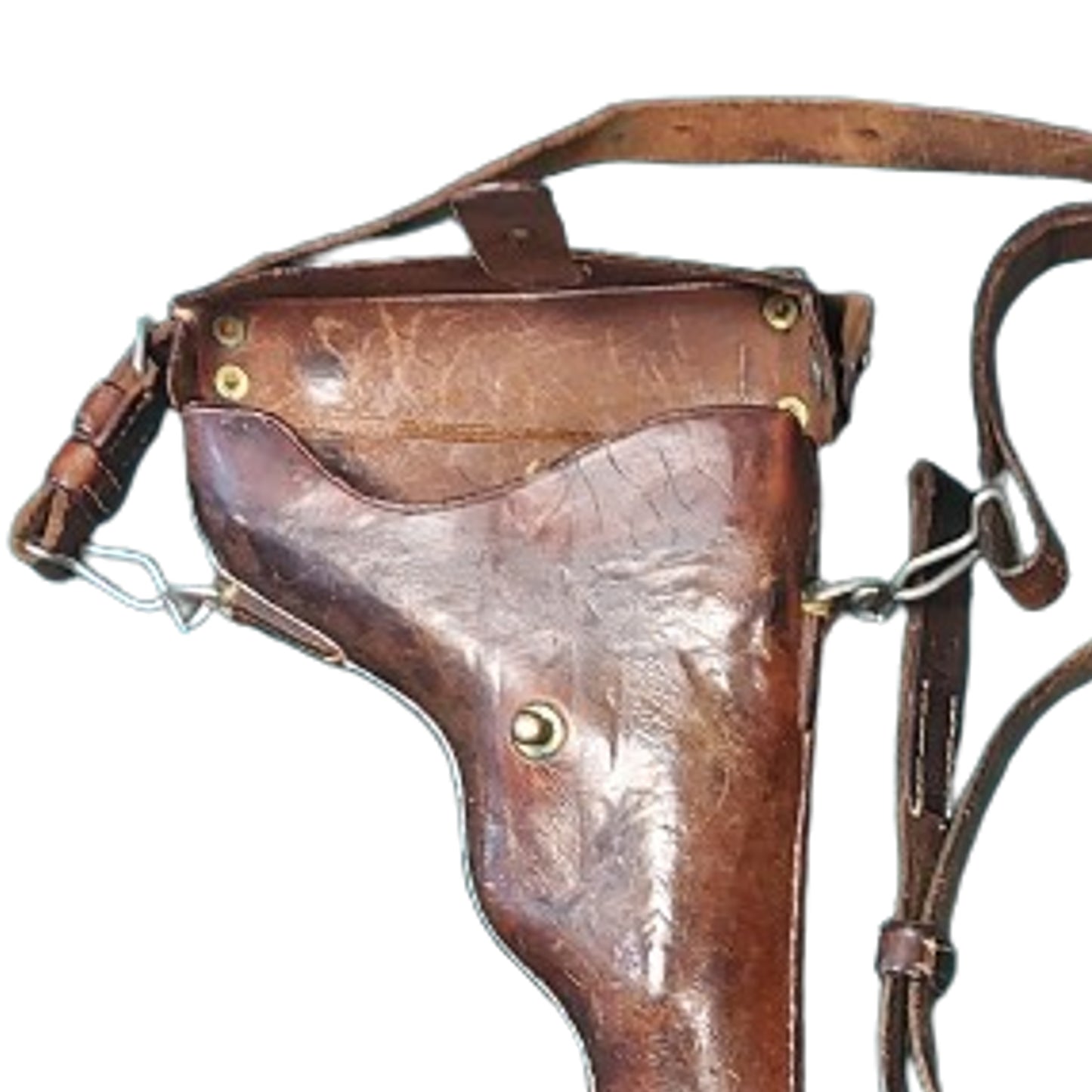 Pre-WW2 Deactivated Swiss Model 06/24 Luger With Holster 1929