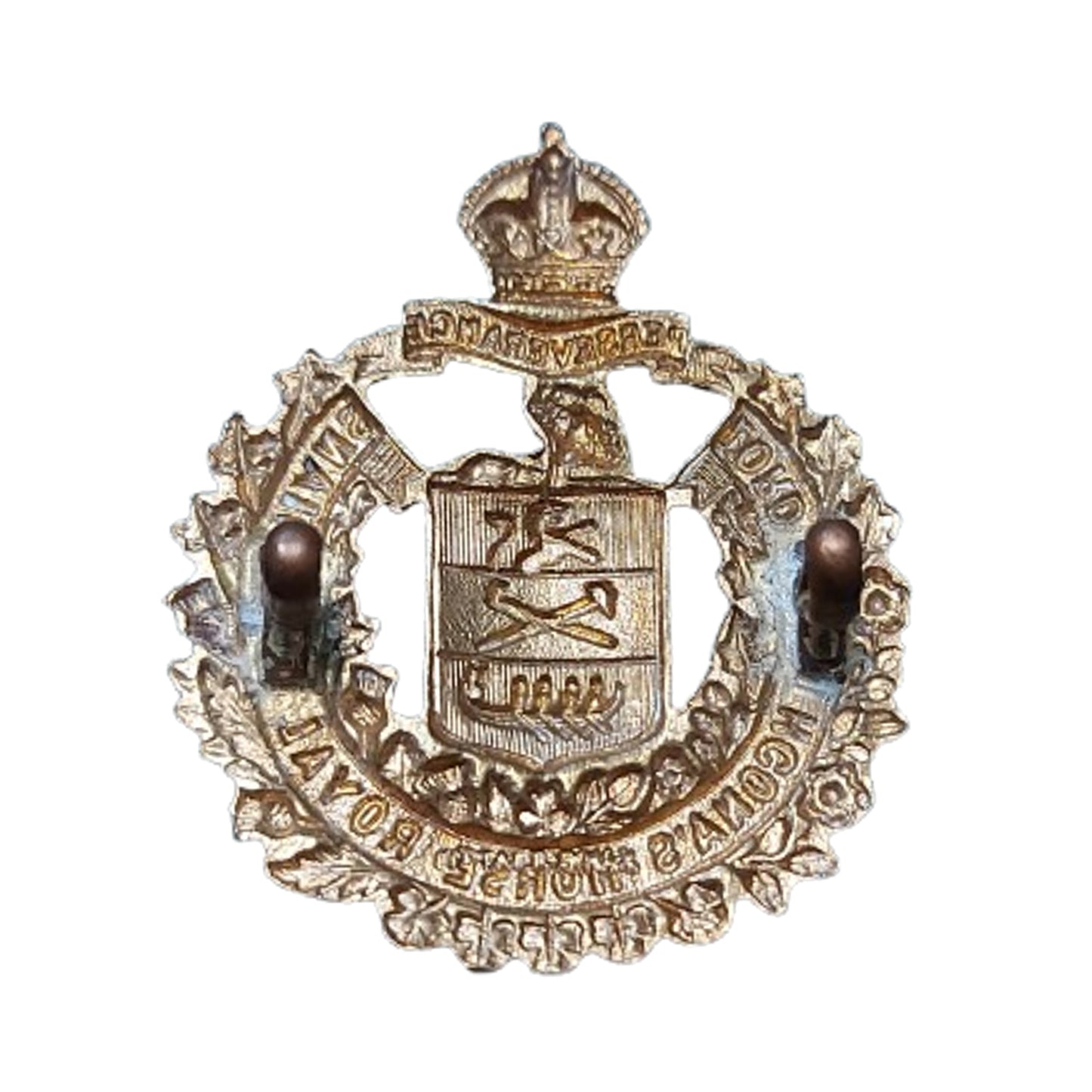 WW1 Canadian CEF LSH Lord Strathconas Horse Collar Badge