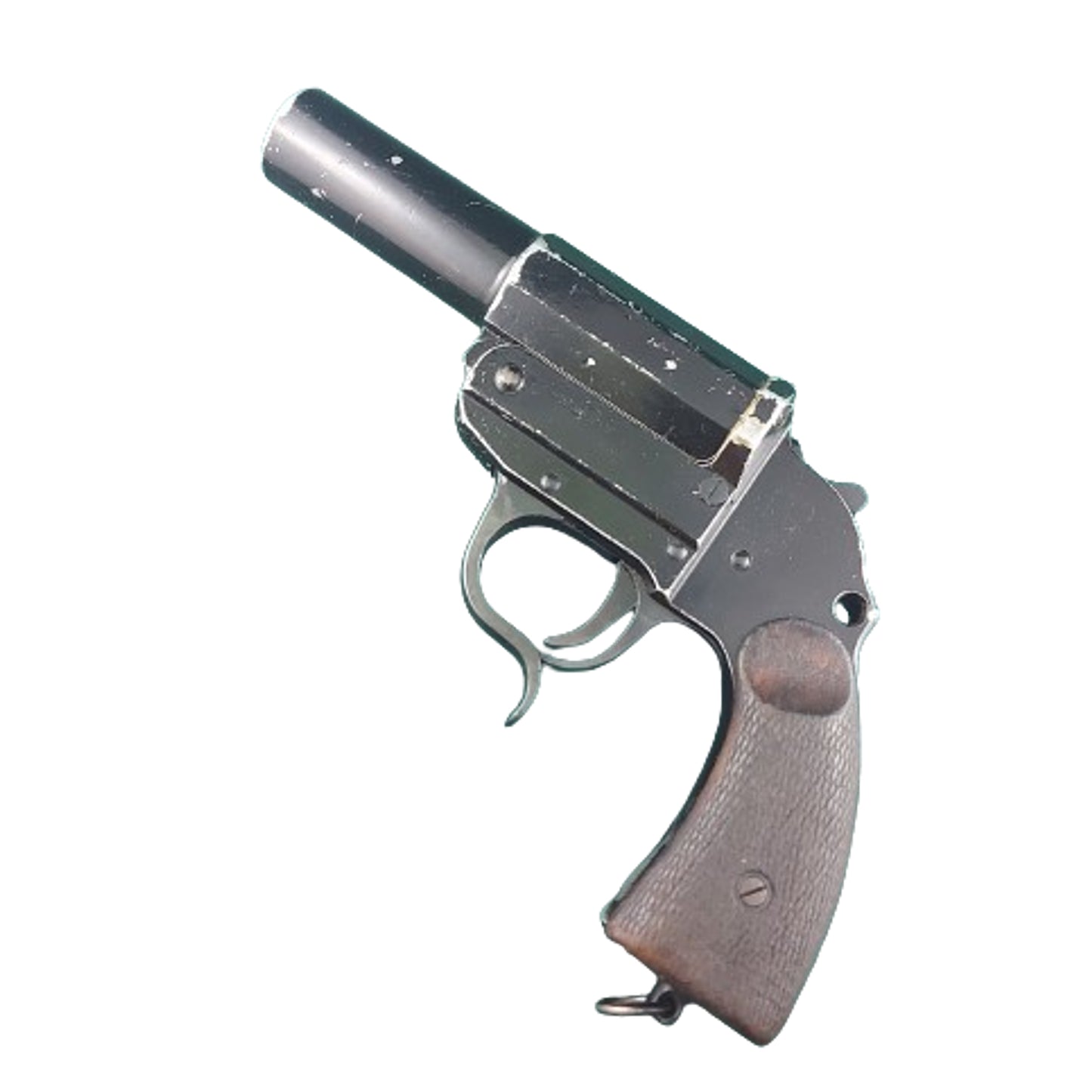 WW2 German Army Short Barrel 27mm LP34 Flare Pistol -Leuchtpistole -Walther Banner