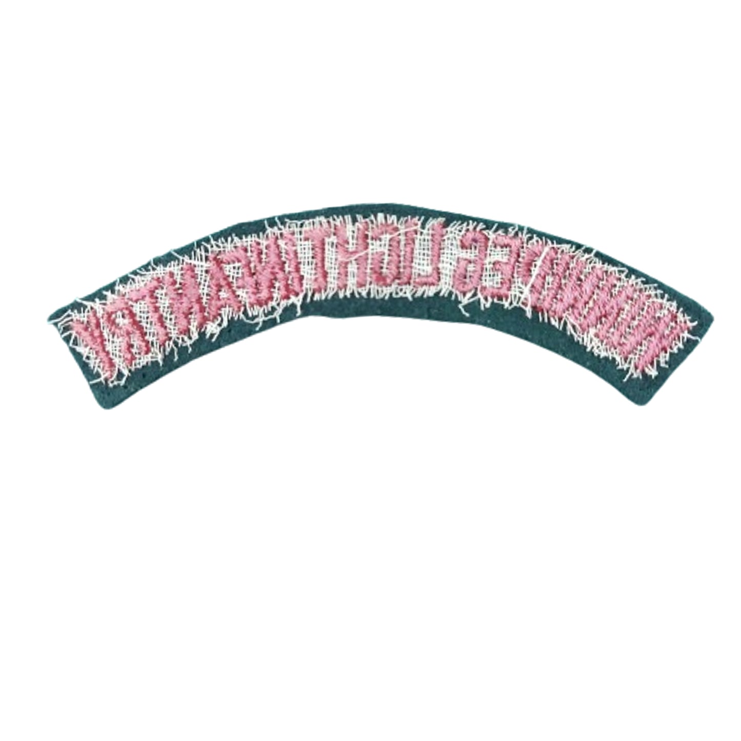 WW2 Canadian WLI Winnipeg Light Infantry Cloth Shoulder Title