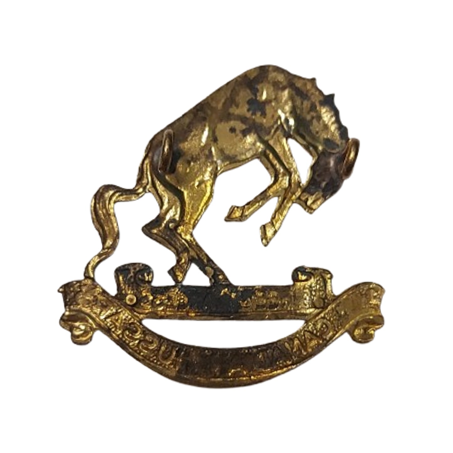 WW2 Canadian 14th Canadian Hussars Cap Badge