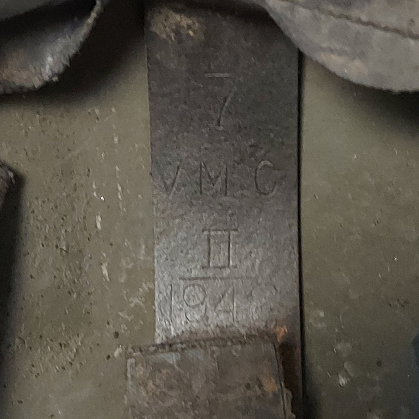 WW2 Canadian LSH Lord Strathcona's Horse Flashed Helmet