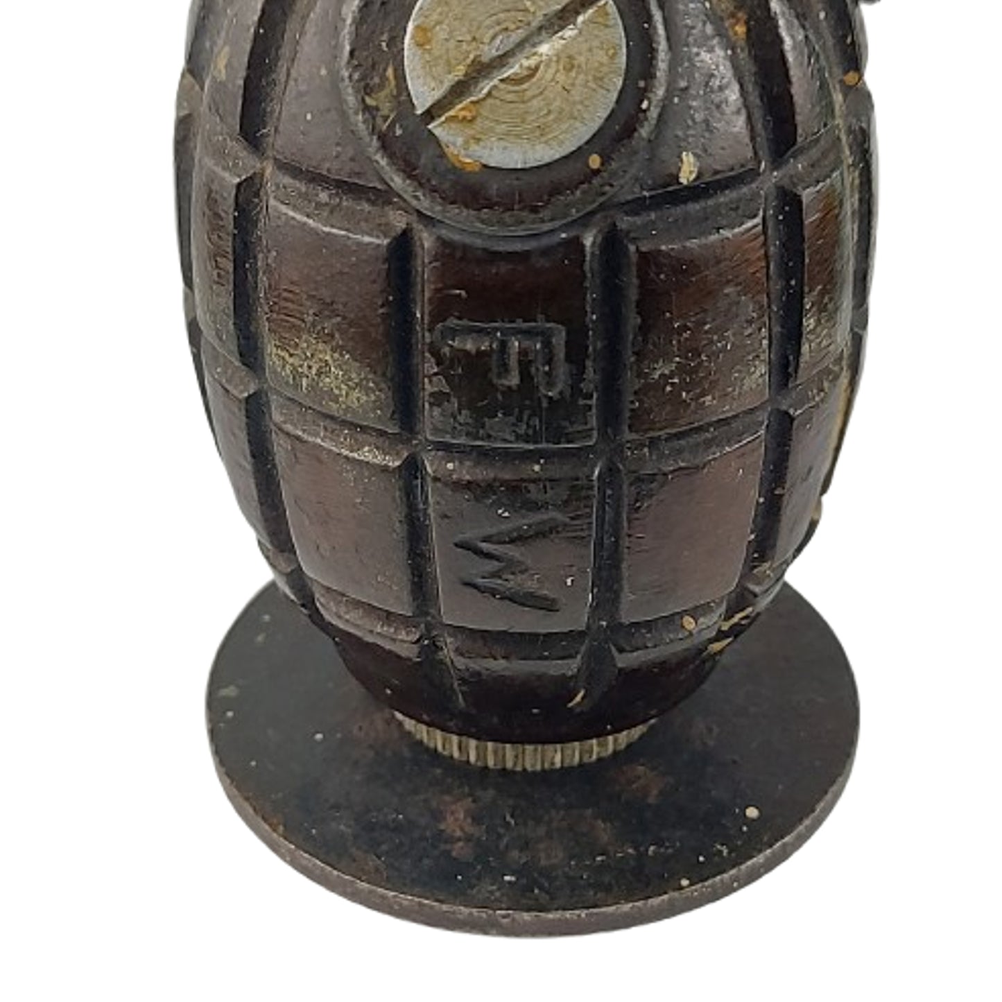 WW2 Canadian Inert Discharge Cup M36 Mills Bomb 1940