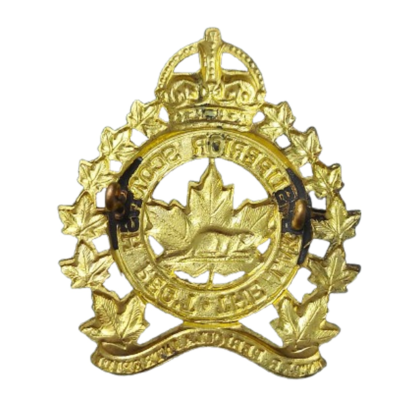 WW2 Canadian Lake Superior Scottish Regiment Cap Badge