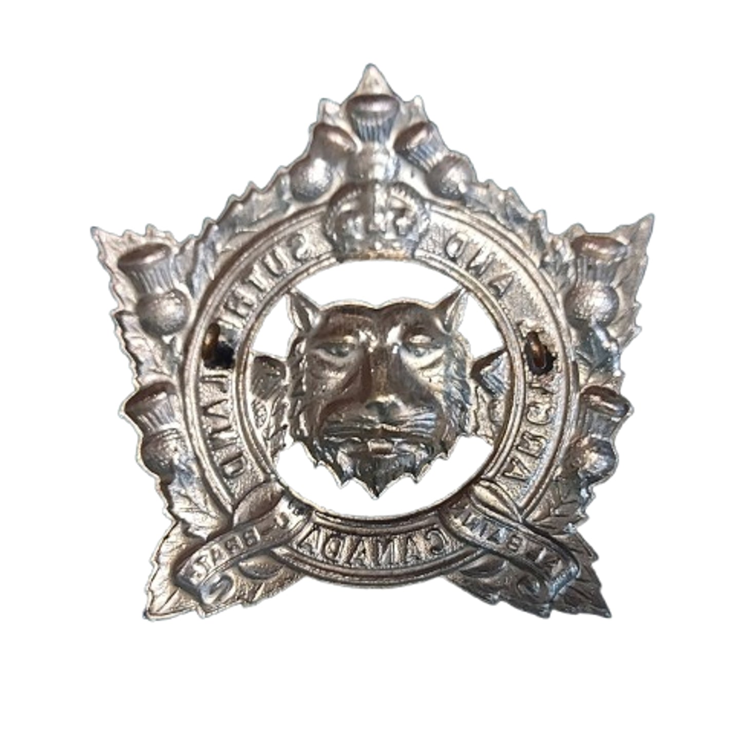 WW2 Canadian Argyll and Sutherland Highlanders Cap Badge