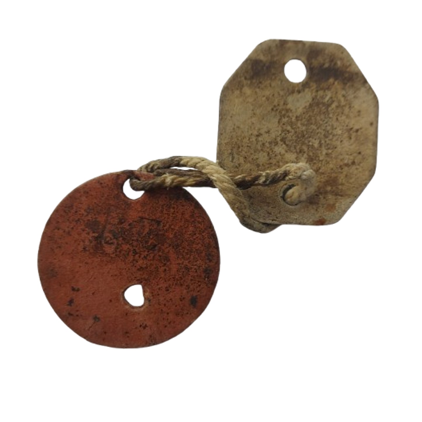 WW1 British I.D. Identification Tag Pair RE Royal Engineers