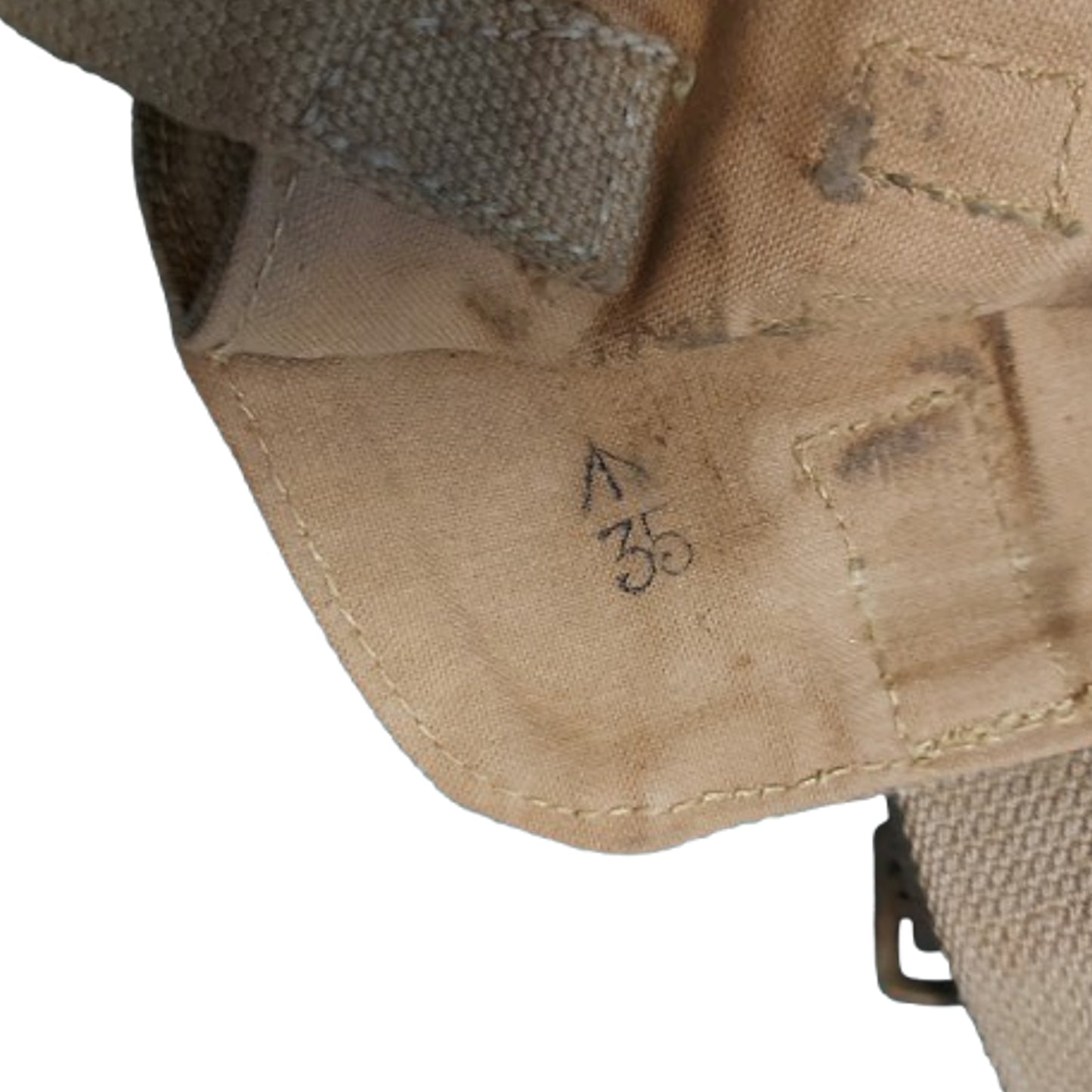 WW2 British Entrenching Tool In Carrier 1943