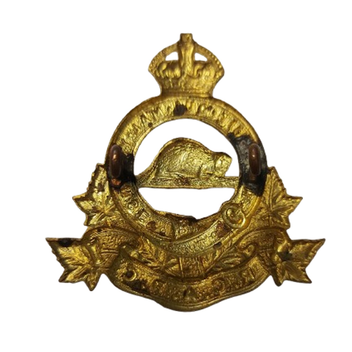 WW2 Canadian RCAPC Royal Canadian Army Pay Corps Cap Badge