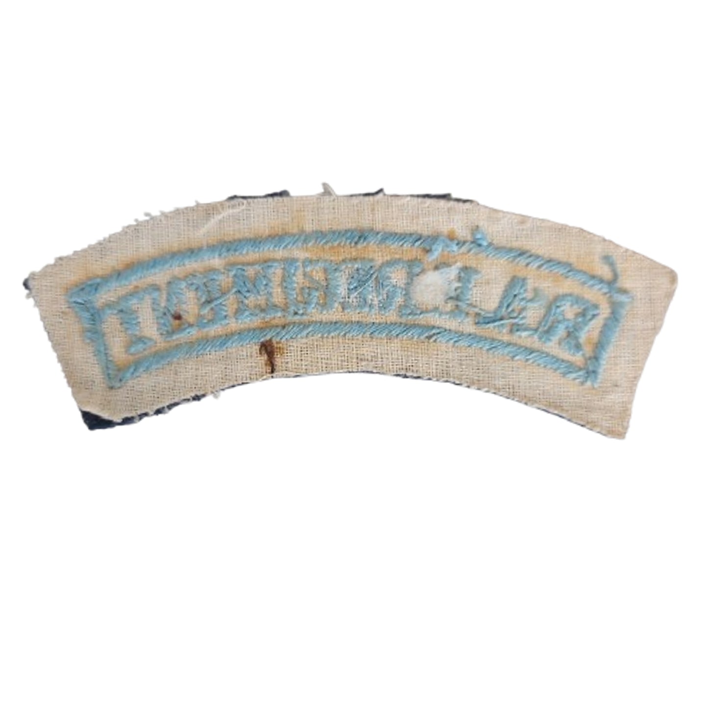 WW2 British RAF Royal Air Force Regiment Cloth Shoulder Title