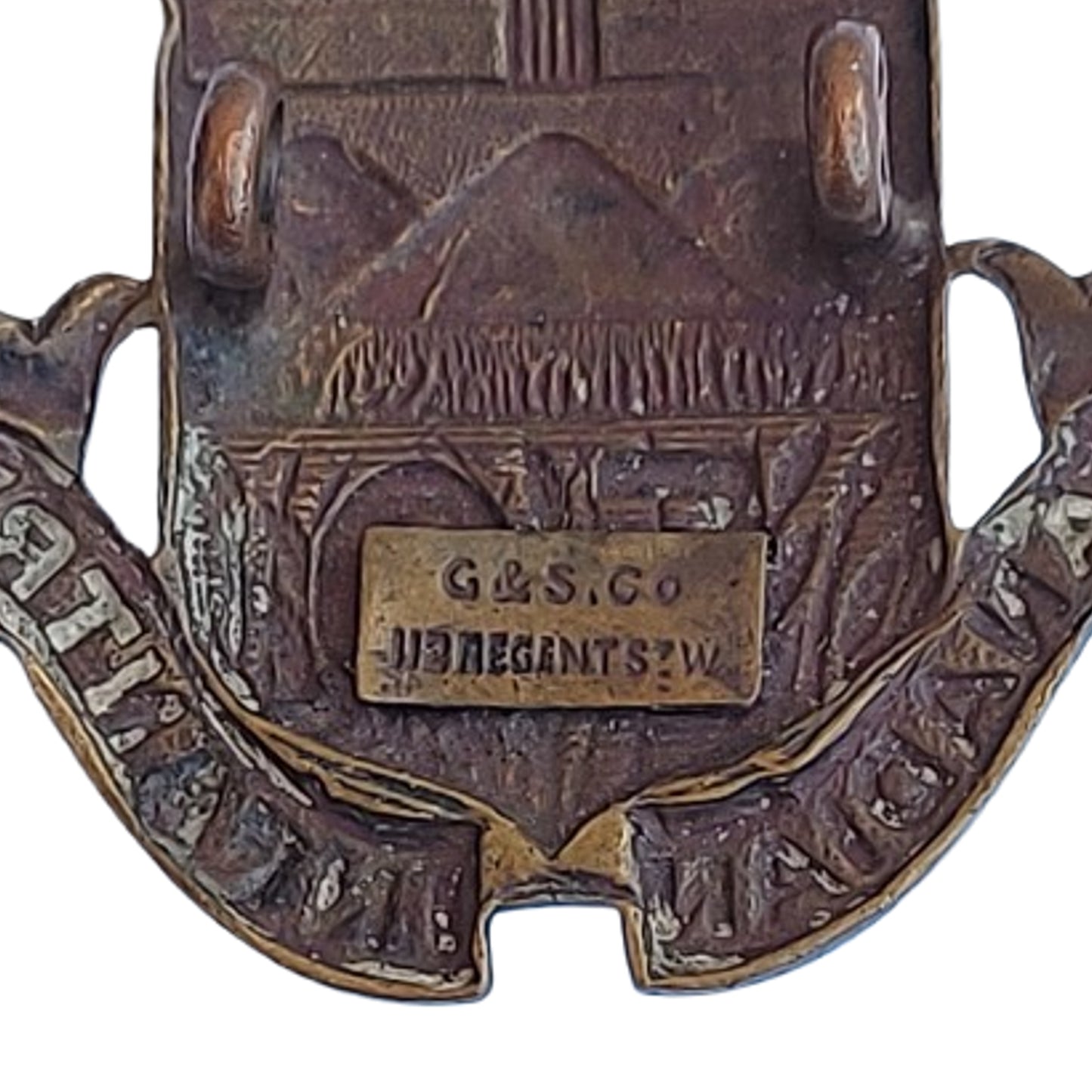 WW1 Canadian 50th Battalion Cap Badge G & S Co.