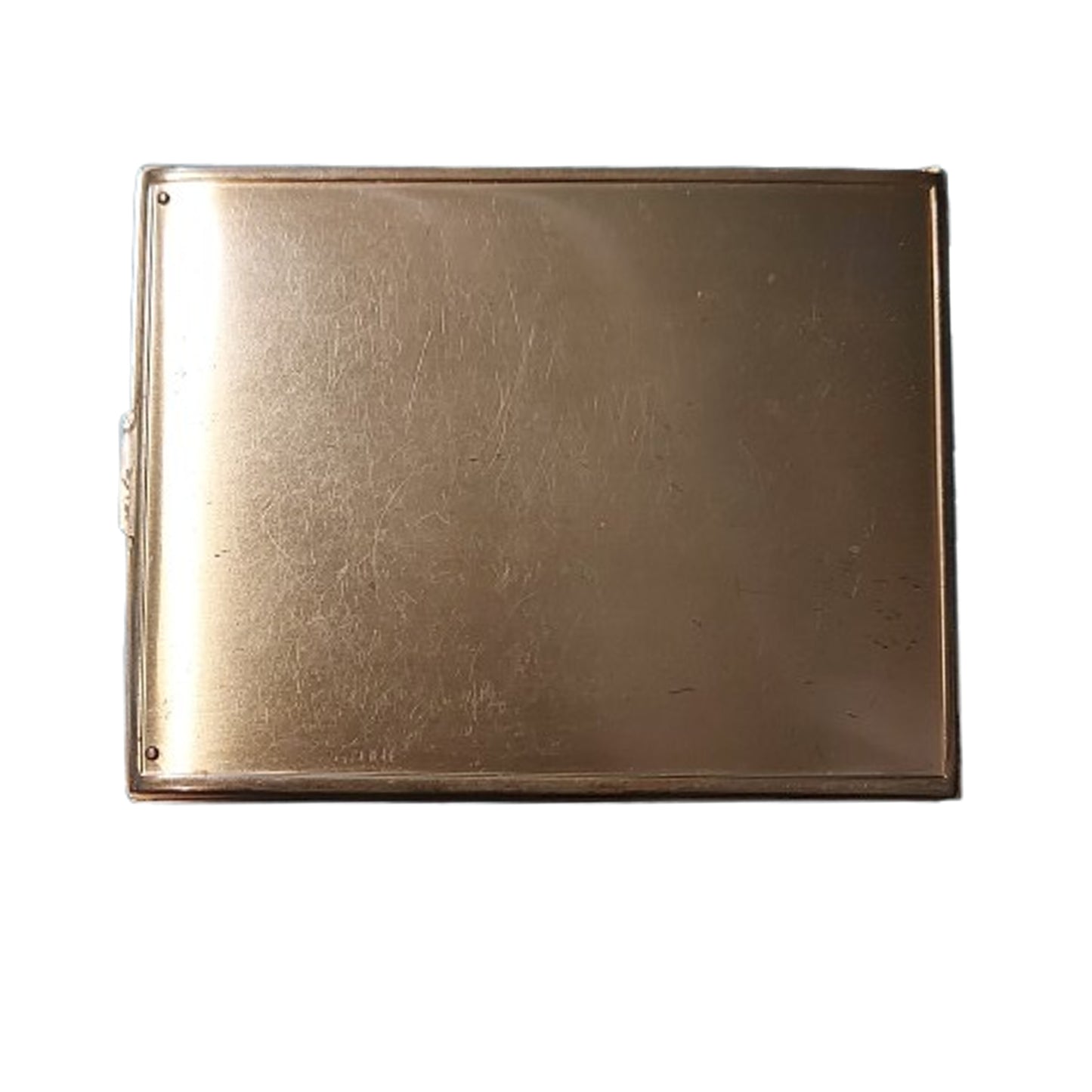 WW2 Canadian Calgary Highlanders Monogramed Cigarette Case